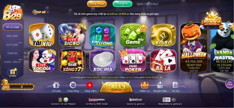 B29 - Tận hưởng game hot hit, hốt trọn thưởng cao