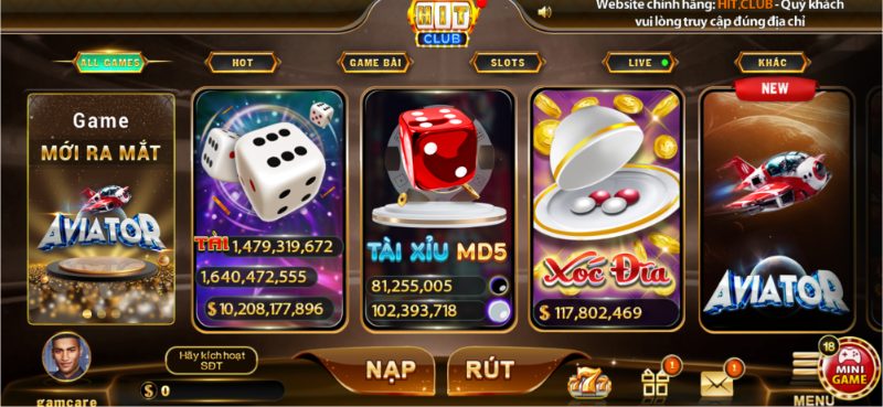 Hit Club - Khám phá cổng game bài hot hit nhất 2025