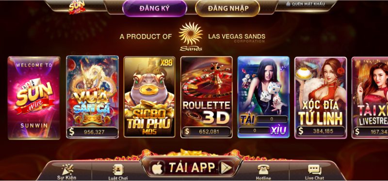 Sunwin - Trải nghiệm game đánh bài hot có 1-0-2